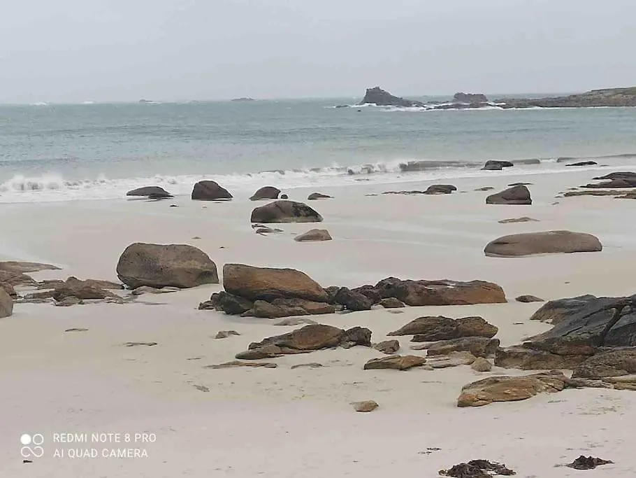 Vakantiehuis Maison Spacieuse 120 M Plage De La Greve Blanche Plouguerneau